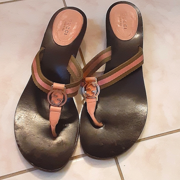 authentic gucci sandals